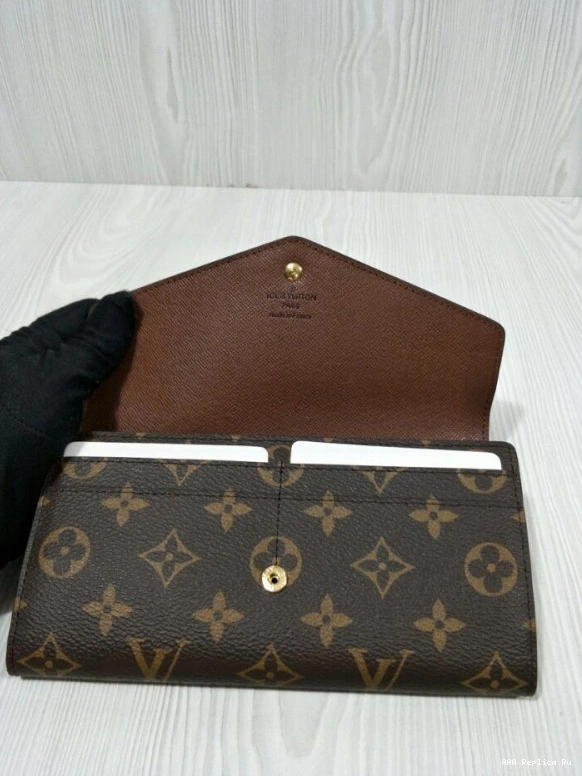 AAA Replica Ru VUITTON LOUIS SARAH WALLET 0711